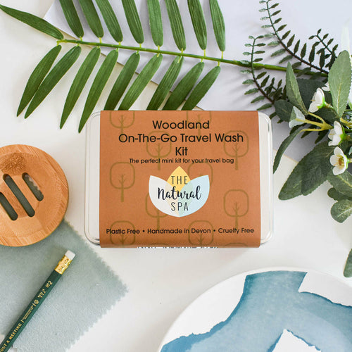 Citrus Mini Travel Wash Kit | Natural “On the Go” Shampoo,