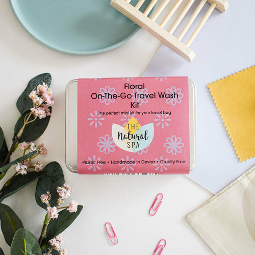Citrus Mini Travel Wash Kit | Natural “On the Go” Shampoo,